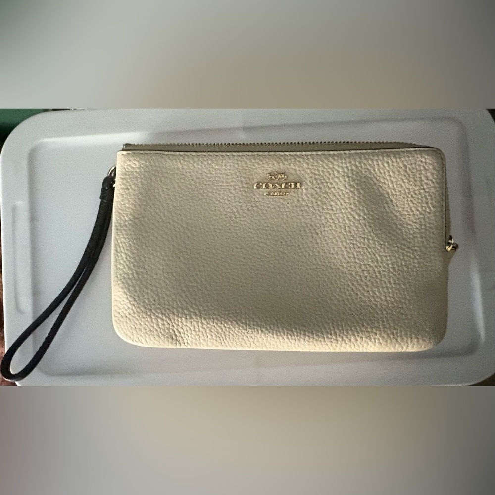 Color block Coach Wallet